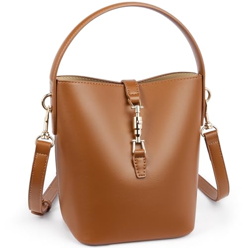 Small Bucket Bag and Wallet for Women Trendy Designer Purses3