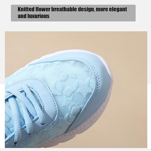 Women's Luxurious Orthopedic Sneakers, Soft Sole Casual Knitted Printed Running Shoes for Women4