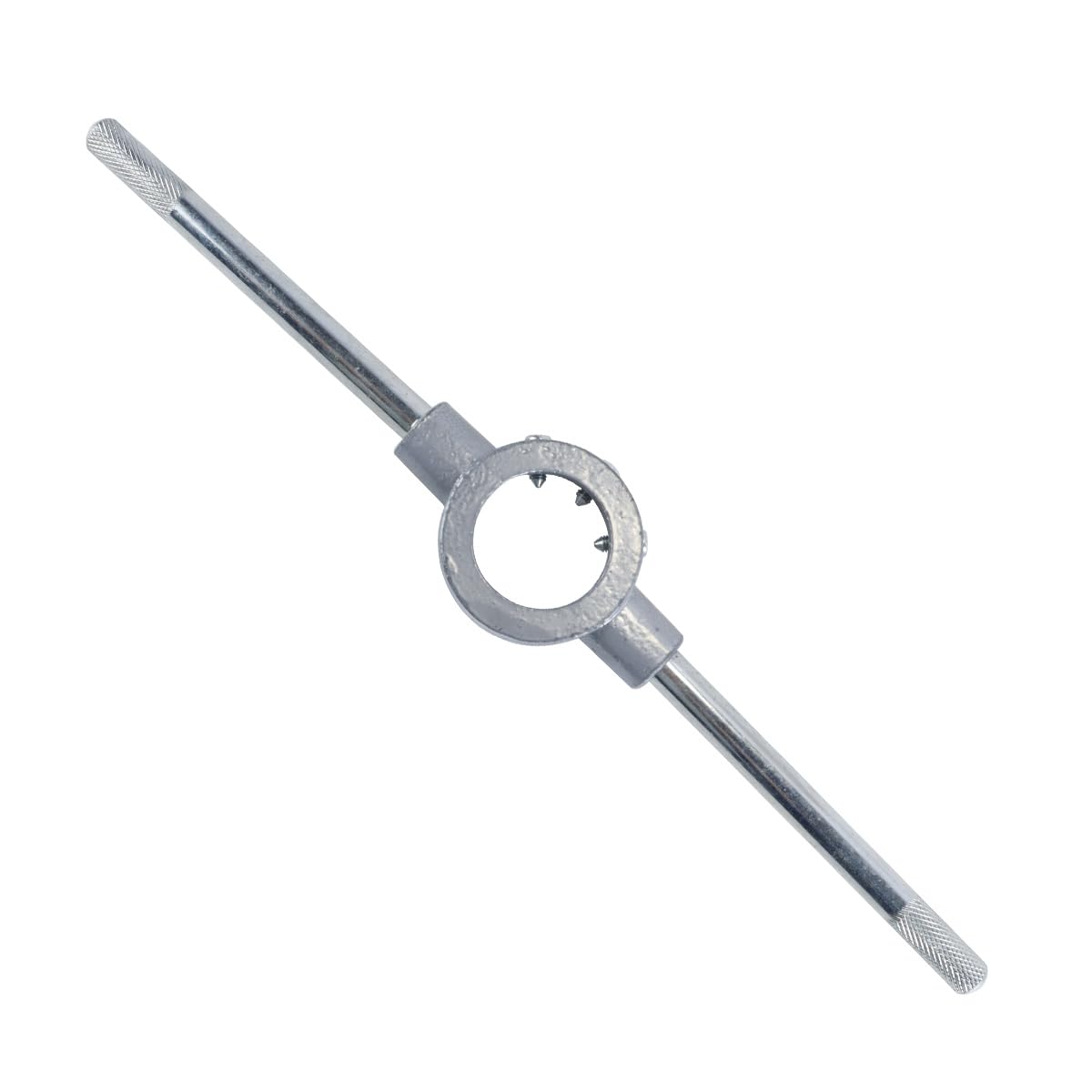 Llave de mango para troquel redondo M24-M27/55 mm, soporte de troquel de rosca de aleación de zinc para corte y reparación de roscas
