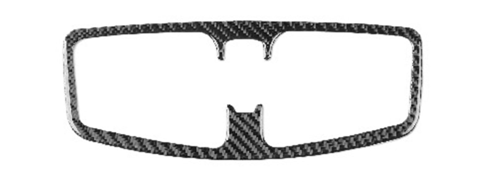 for Renault for Megane RS 2009-2015 LHD RHD Car Center Console Air Outlet Sticker(Black Carbon)