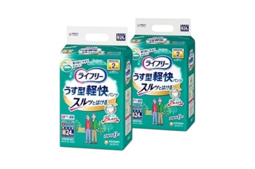 ライフリーうす型軽快パンツSサイズ 24枚×2袋 ユニ・チャーム