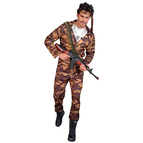 W WIDMANN MILANO Party Fashion - Costume soldat, motif camouflage, uniforme, armée allemande,...
