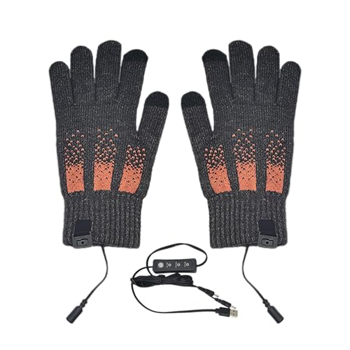Gants d'hiver chauffants USB pour motoneige et ski par XIAOXIAOYU