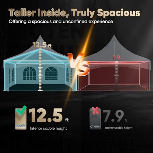 Quictent 20x20 Heavy Duty Frame Tent
