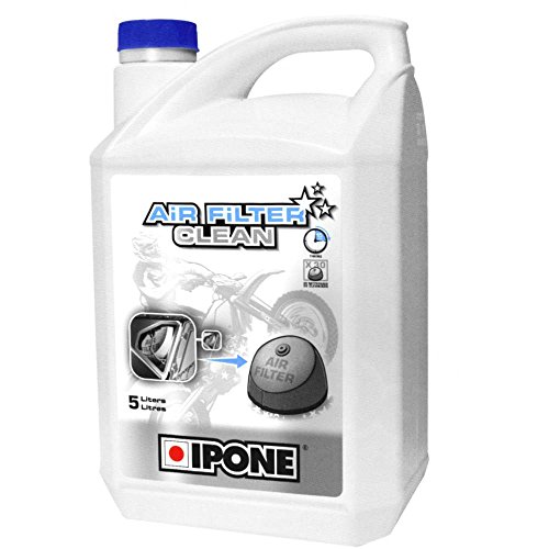 Ipone - Detergente Per Filtri Aria Moto In Schiuma - Air Filter Cleaner - Non Danneggia I Filtri - 5L