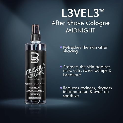L3 Level 3 After Shave Spray Cologne - Softens Skin - Refreshes and Relieves Face and Skin - Moisturizing Formula Level Three After Shaving (Royale - Small) - Image 5