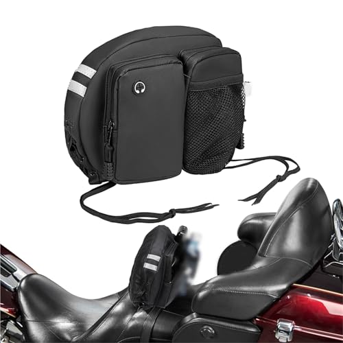 Sac de sissy bar pour touring softail cvo et bagage de pilote