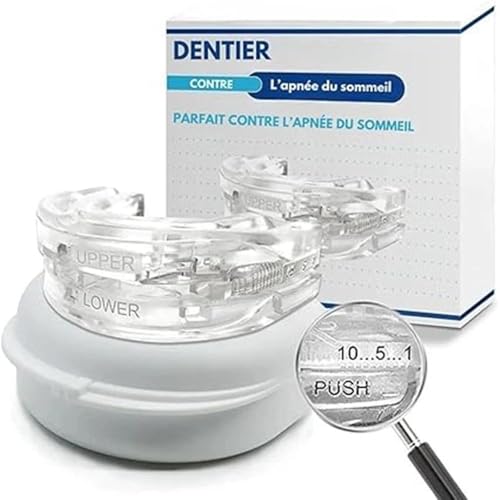 Dr Noviq Orthèse ONI Pro contre ronflements et apnée du sommeil Appareil d'avancement mandibulaire Une solution orthodontique efficace contre le bruxisme
