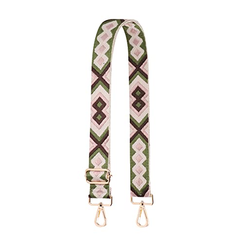 Image of S-Jacorry Purse Strap Replacement Crossbody Wide Shoulder Strap Adjustable Canvas Straps Handbag Strap Replacement Belts