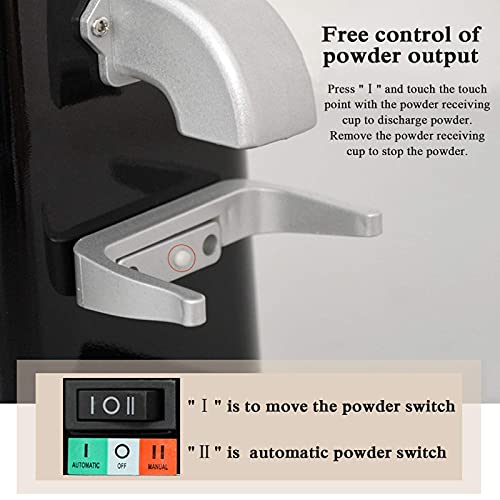 ywewsq Molinillo De Café Eléctrico con 19 Configuraciones De Molienda, Fresadora De Grano De Café De Gran Capacidad De… - Imagen 7