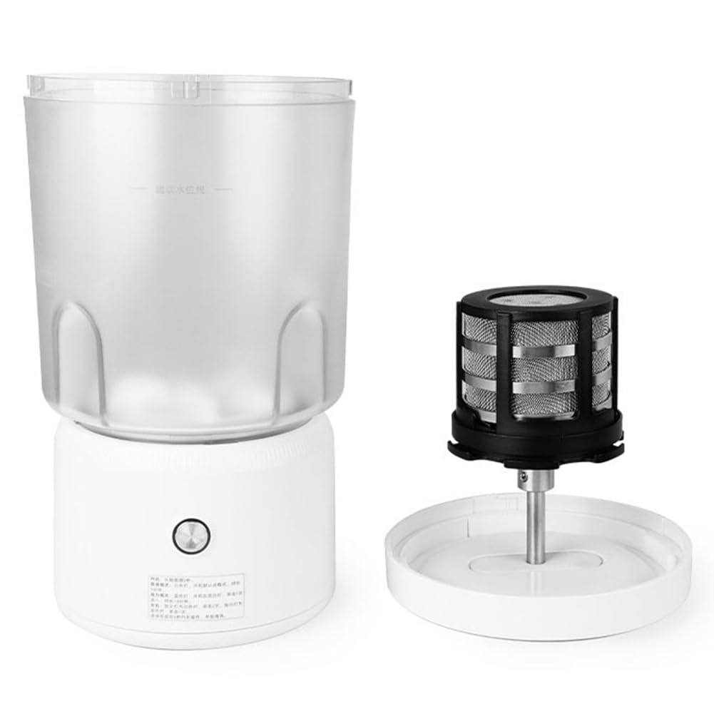 Limpiador Ultrasónico Automático Compacto para Piezas de Relojes, Correas y Tornillos. Filtro de Aceite Extraíble Integrado. Limpieza Profunda de 360°.