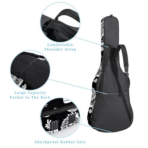 Housse guitare basse imperméable éléphant contre chocs et pluie