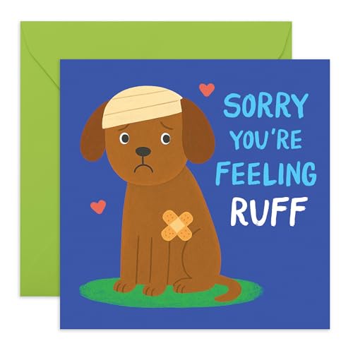 CENTRAL 23 Cute Get Well SoonJ[h - ѕtuSorry You're Feeling Ruffv - pシɋCǂ vȉ - Fl Ƒ  - XebJ[t