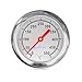 Lantelme Grill Thermometer 500°C Grad mit 50cm langer Sonde aus Edelstahl für Smoker Pizzaofen Tandur Mangal BBQ 3115