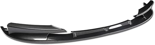 Miniatura 4 de 2 piezas de borde de parachoques delantero compatible con BMW Serie 3 2012-2018 F30F35 (M-TechM-Sport solamente), alerón de parachoques delantero,