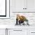 AULIGET 20 Sheets Faux Stone Peel and Stick Backsplash, White Marble Look PVC Wall Tiles Stick on Backsplash for Kitchen