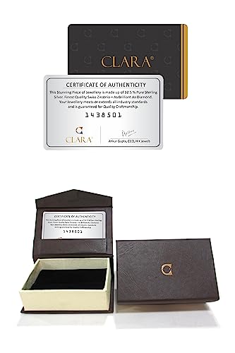 Clara 925 Pure Silver Blue Butterfly Hand Bracelet, Adjustable, Anti Tarnish, Swiss Zirconia Gift for Women and Girls - Image 6