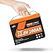 12V 100Ah LiFePO4 Lithium Battery, Group 24 Lithium Battery, 15000 Cycles, Built-in Cylindrical Grade A+ Cells & 100A BMS, Max.1280Wh Energy, for RVs, Trolling Motor, Home Energy Storage, Off-Grid