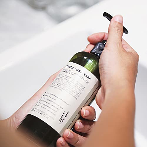 Common Ground All Natural Hand Wash Soap - Paraben & Cruelty Free - Daily - Organic, Vegan, Plant-Based - Botanical Scent & Avocado Oil - For All, Men, Women, Eczema, Sensitive Skin 8.4 Fl Oz (3 Pack) #TOP5