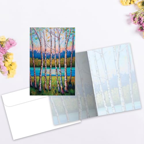 Cartes écologiques 10,2 x 15,2 cm Tree-Free Greetings lot de 12