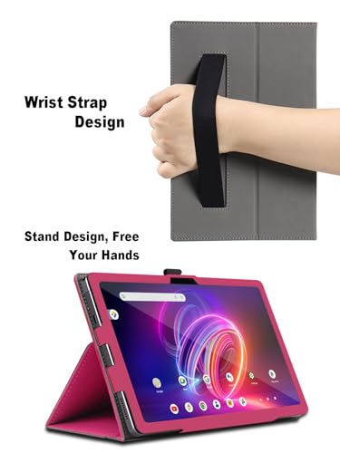 Coque Acer Iconia Tab P11 avec support rouge pour tablette 11 pouces