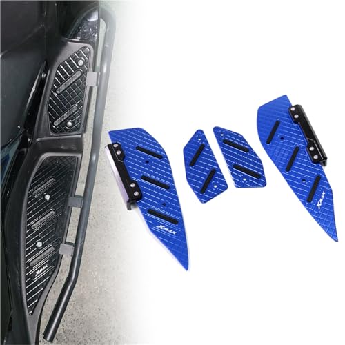 Tapis Repose-Pieds Xmax 300 Accessoires Scooter Plaque Pédale Alu