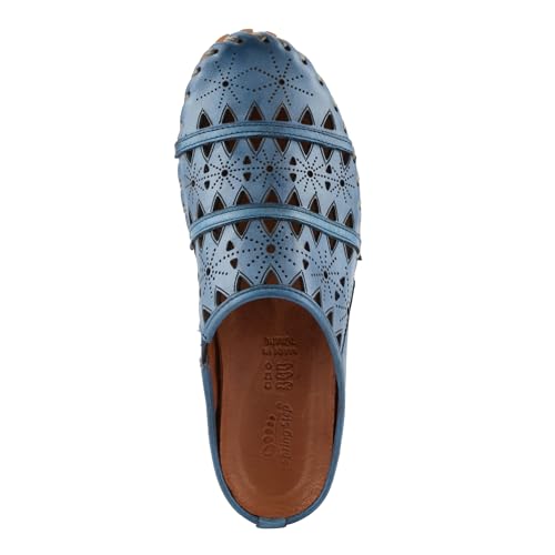 Image of Spring Step Fusalide Slip-On Shoes for Womens - Comfortable Slip-On Shoes with Rubber Outsole - Casual Leather Clogs for Women