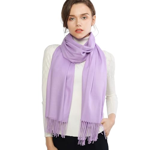 Image of RIIQIICHY Women's Fringe Shawl Wrap Pashmina Scarf for Wedding Evening