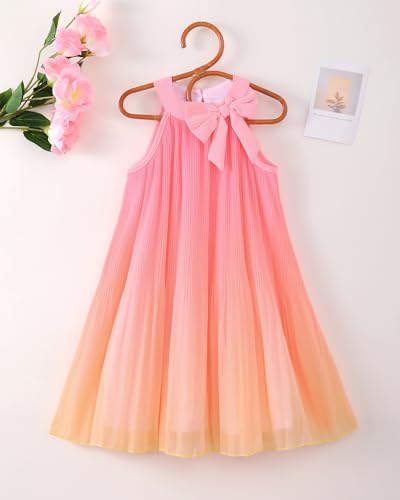 Toddler Girl Tulle Dress Summer Clothes Little Girl Ombre Halter Dress Kids Casual Sundress Toddler Princess Outfits3