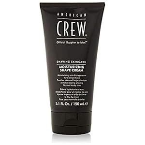 American Crew Shave Cream for Men, Moisturizing Shave Cream, 5.1 Fl Oz