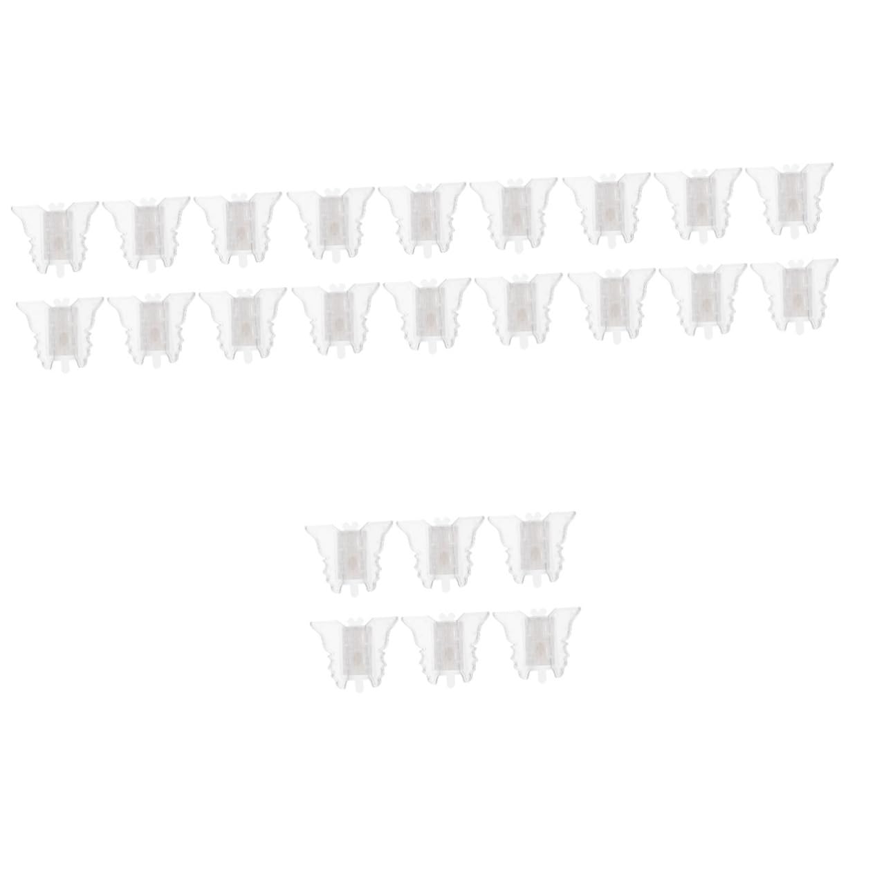 4 Set Blocco Scorrevole Tappo Blocca La Sicurezza Dei Blocco Finestra Prove Serratura Di Protezione Della Porta Serratura Per Porta Scorrevole in Plastica 6 Pezzi*4