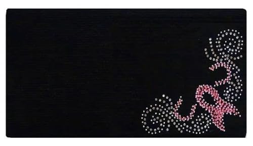 Showman 100% Woven New Zealand Wool Saddle Blanket w/Pink Hope Ribbon Design