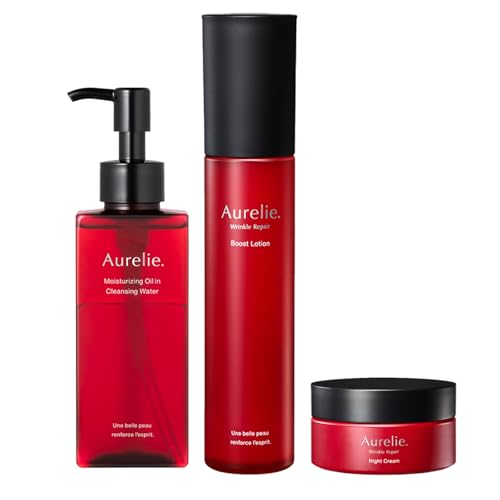 Aurelie �I�����[ �N�����W���O�E�H�[�^�[ 150ml �����N�����y�A�u�[�X�g���[�V���� 150ml �����N�����y�A�i�C�g�N���[�� 30g �Z�b�g MEGUMI �v���f���[�X ��w�� �@����� ���C�N���Ƃ� �ь� �p�� ������ W���s�v �X�L���P�A