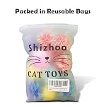 30 Pieces 1.2 inches Sparkle Pom Pom Balls for Cat - Interactive Glitter Balls, Multicolor, Best as Kitten Play Toys - Image 3