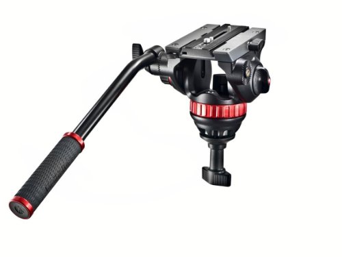 Manfrotto - 専用 マンフロット ビデオ雲台 MVH502AH Amazon | Manfrotto 2WAY雲台 プロフルードビデオ雲台 フラット