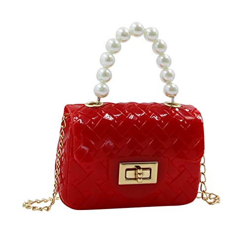 Leomoste LEBB-220308175S-02 Little Girls Mini Jelly Purse Candy Color Transparent Small Crossbody Bag Cute Princess Handbags thumb #1