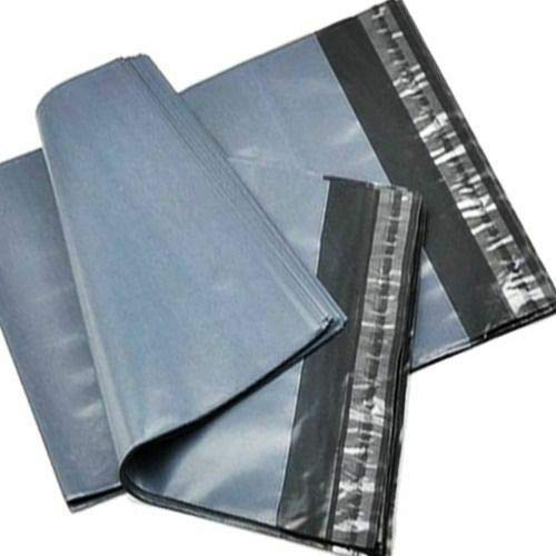 Grey Mailing Bags Strong Poly Postal Postage Post Mail Self Seal (10" x 14" - 100)