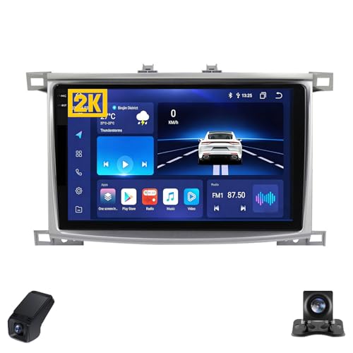 Autoradio tactile 2K Toyota Land Cruiser résout vos problèmes de GPS