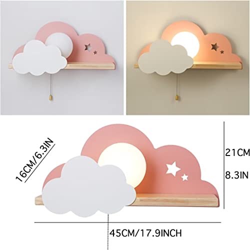 GUANSHAN Macaron Cloud Night Light Lampada da