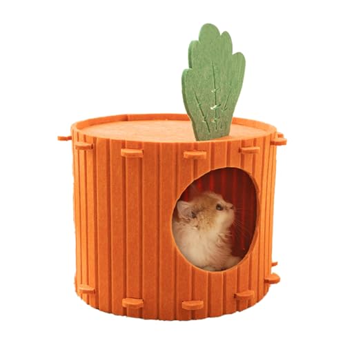 Niche couverte pour chat et petit chien nid amovible taille S - 8
