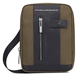 Per un look più sportivo puoi scegliere questa borsa PIQUADRO come accessorio chic. La borsa a tracolla protegge il tuo tablet all'interno e ti accompagna ovunque tu vada, tutto il giorno. Dimensioni: 17 x 22,5 x 5,5 cm