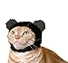 Kitan Club Cat Cap - Pet Hat Blind Box Includes 1 of 6 Cute Styles - Soft, Comfortable and Easy-to-Use Kitty Hood - Authentic Japanese Kawaii Design - Animal-Safe Materials (Bear)