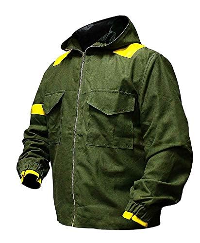 Twenty One Mens 21 Green Pilots Cotton Jumpsuit Hoodie Levitate Camouflage Jacket4