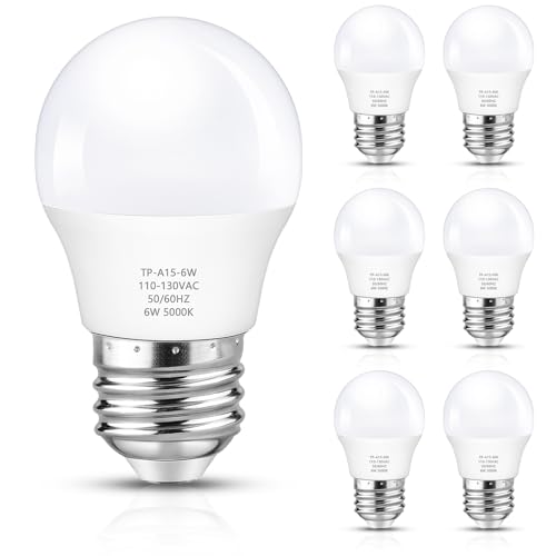 Maylaywood A15 LED Light Bulb, 60 Watt Equivalent...
