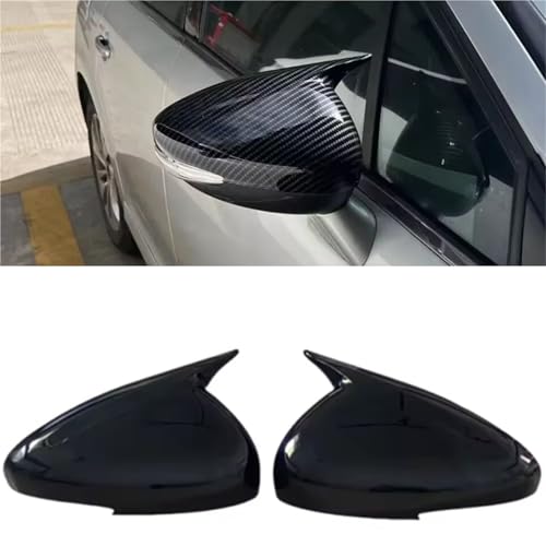 Coque rétroviseur Citroën C4L C5 protection extérieure durable aspect carbone - 2