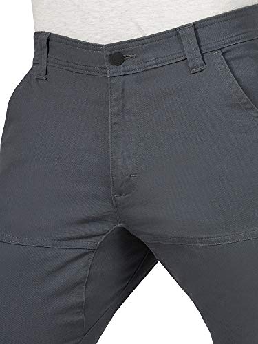 ATG by Wrangler Men's Canvas Cargo Pant, turbulence, 42W x 34L