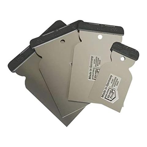 Espátulas Carrocero Inoxidable para Masilla, 4 piezas Cover
