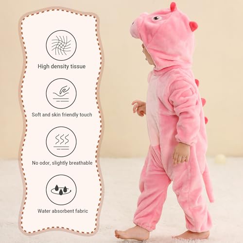 Disfraz completo de bebé con capucha HAHASHOW 18-24 meses unisex miniatura 4