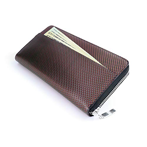 ColdFire Accordion Zip Around RFID Wallets for Women Clutch for Day or Night3
