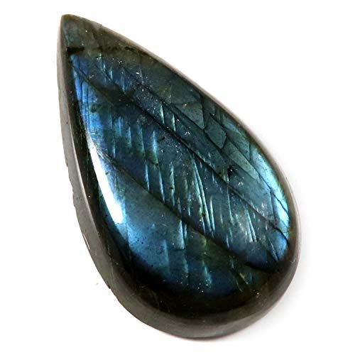 Labradorite bleue pour création de bijoux uniques cabochon naturel 45,6ct